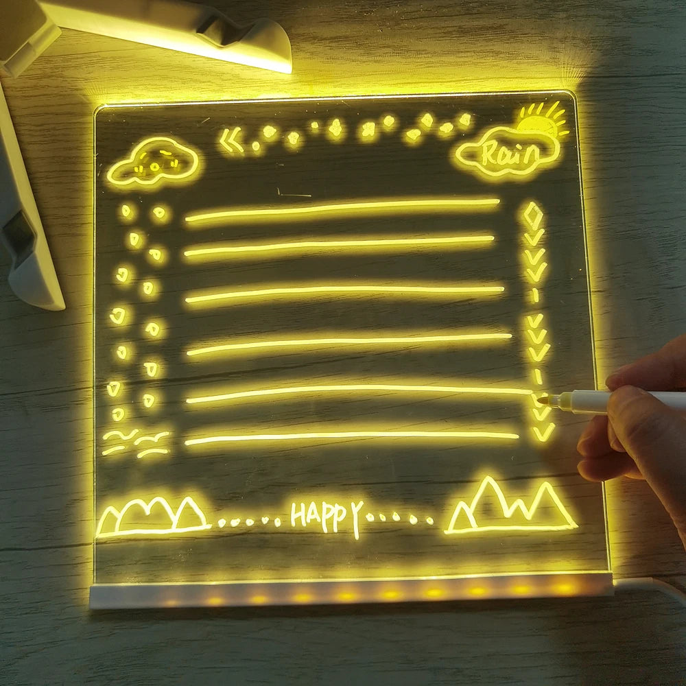 Glow & Scribble Message Board