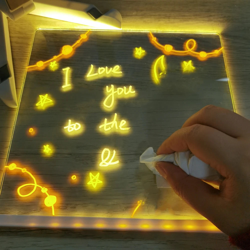 Glow & Scribble Message Board