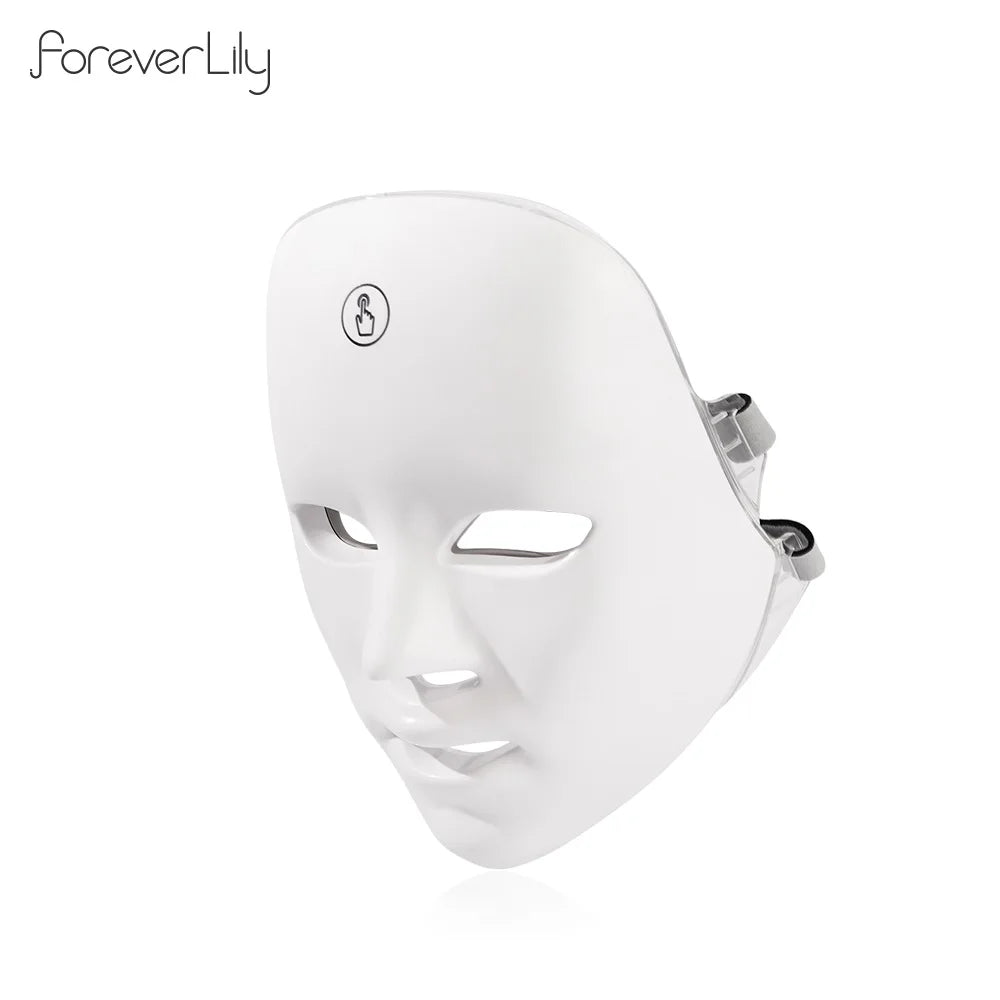 7 Colors LED Photon Beauty Mask for Anti-Acne & Wrinkles