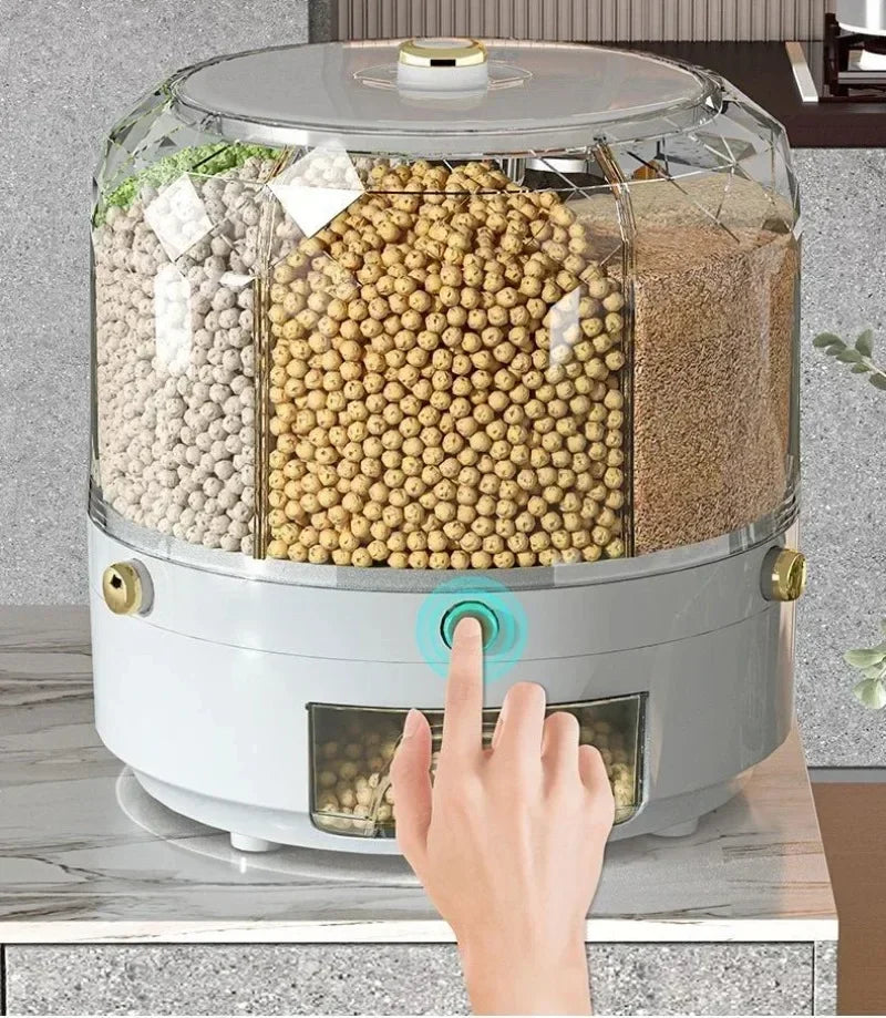 Moisture-Proof Kitchen Storage Box(360 degree rotating)