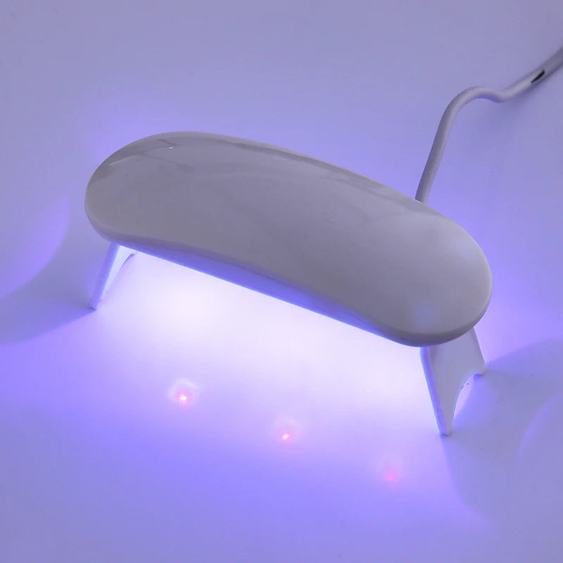 QuickDry UV LED Nail Lamp ( USB Rechargeable)