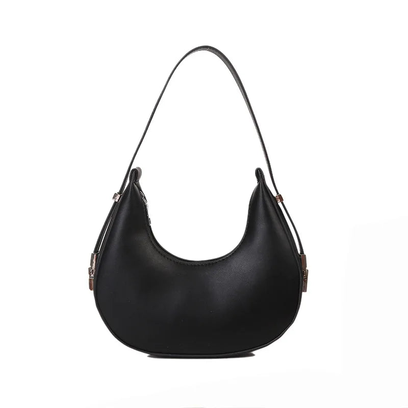 Chic Half-Moon Shoulder Bag