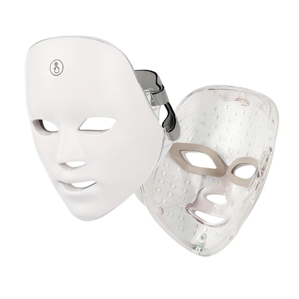 7 Colors LED Photon Beauty Mask for Anti-Acne & Wrinkles