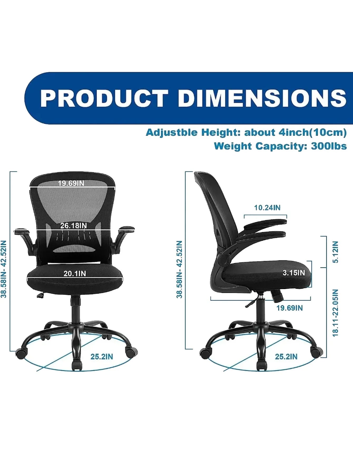 Adjustable Desk/Computer Chair