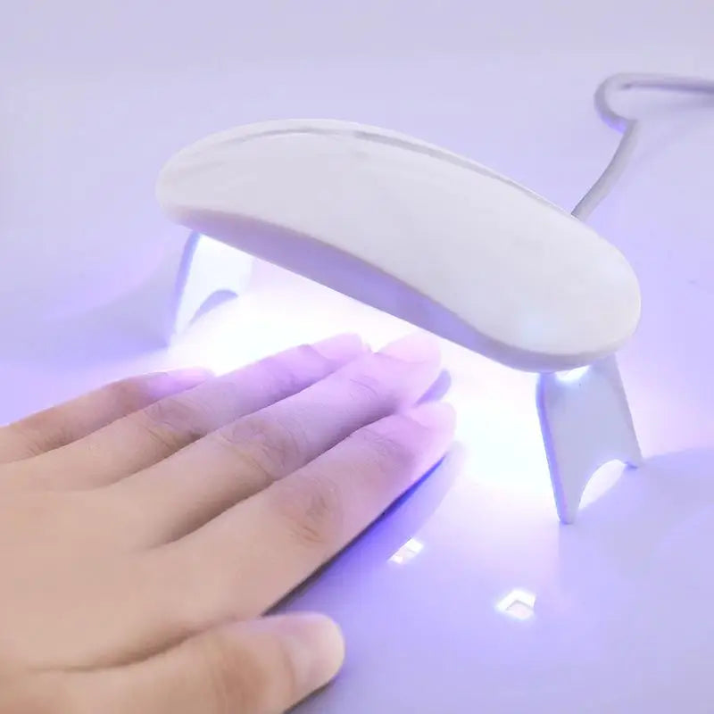 QuickDry UV LED Nail Lamp ( USB Rechargeable)