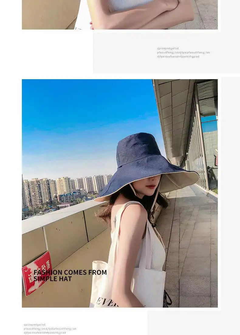 Wide Brim UV Protection Sun Hat