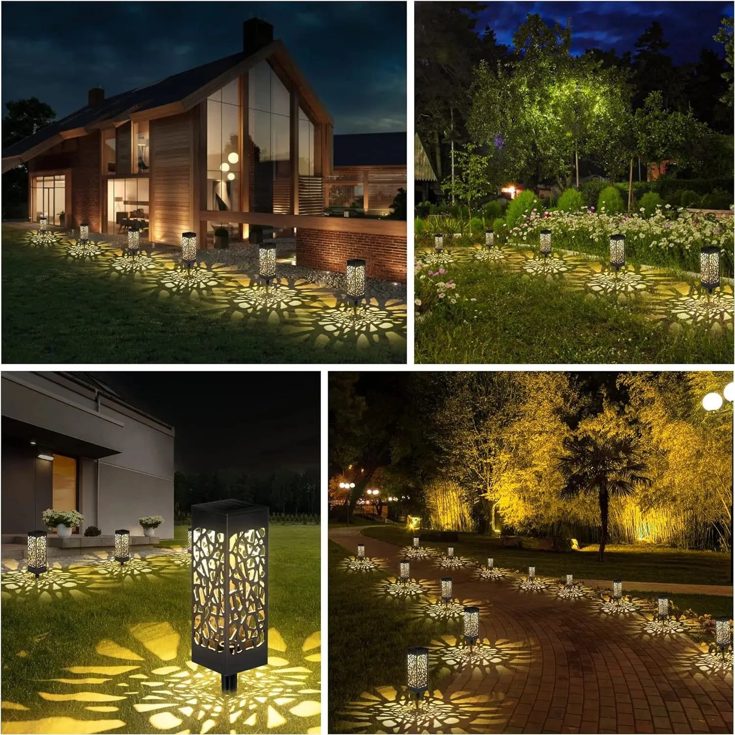 SOLAR LAWN LIGHTS OUTDOOR (WATERPROOF)