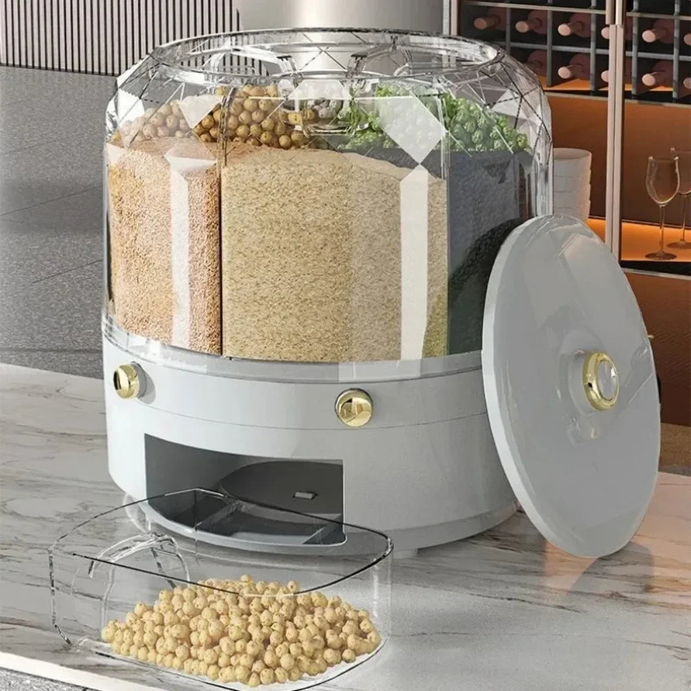 Moisture-Proof Kitchen Storage Box(360 degree rotating)