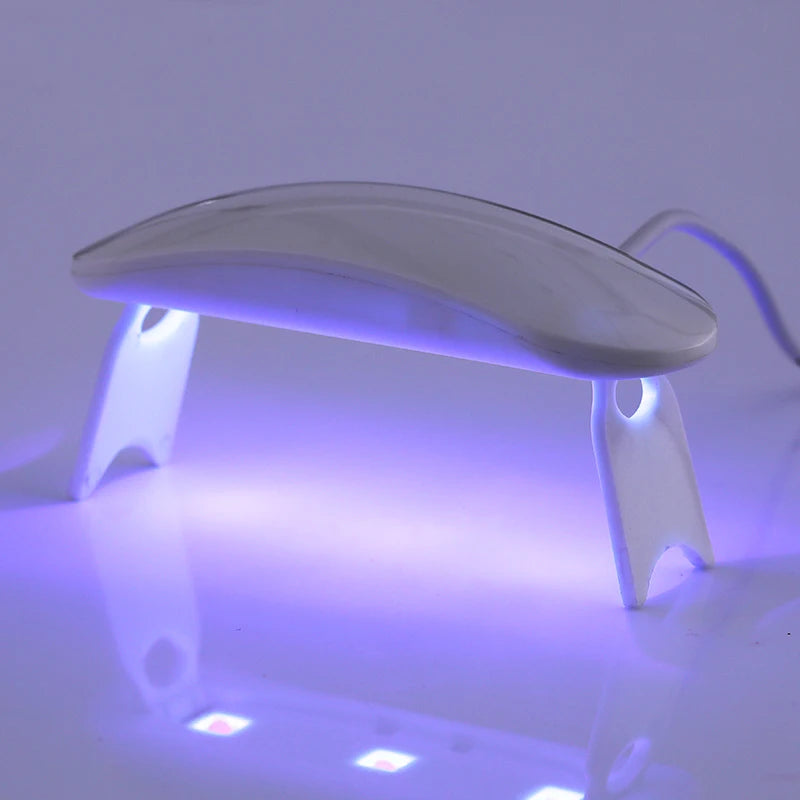 QuickDry UV LED Nail Lamp ( USB Rechargeable)